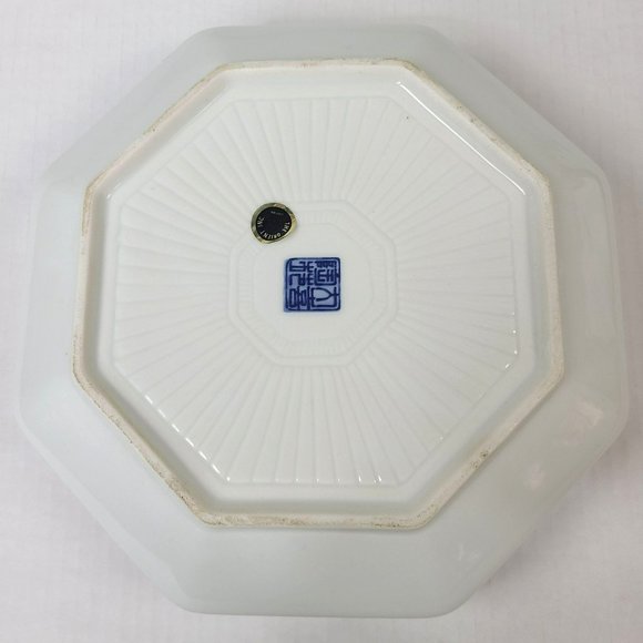 Vintage The Orient Inc Made in Japan Octogonal Imari Style Serving Bowl Dish - Picture 5 of 9